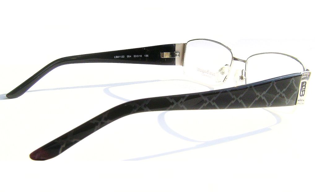 Модные овальные очки Laura Biagiotti LB 81122 054 Silver с кристаллами Swarovski