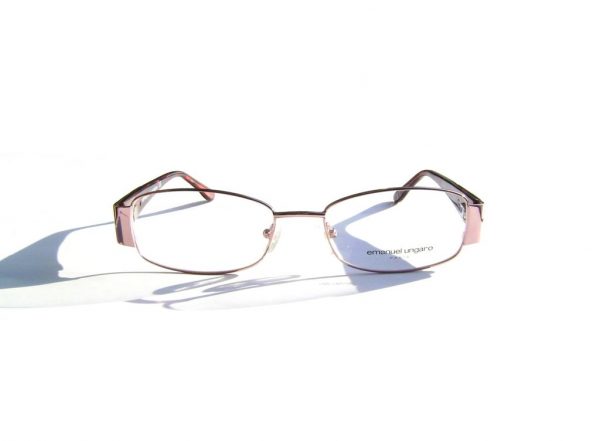 Модные очки Emanuel Ungaro EU 70281 C79 Pink с кристаллами Swarovski - изображение 2