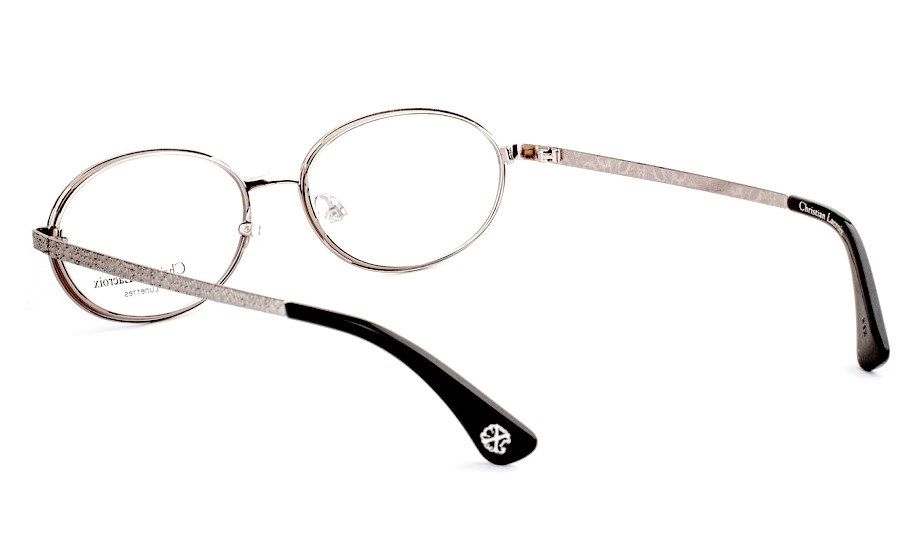 Винтажные овальные очки Christian Lacroix 3021 900 Silver