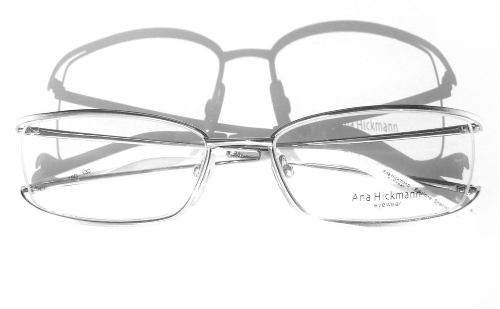 Элегантная оправа для очков Ana Hickmann AH1089 15C Silver/White