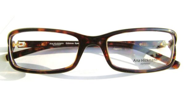 Модная оправа для очков Ana Hickmann AH6110 G21 черепаховая - изображение 4