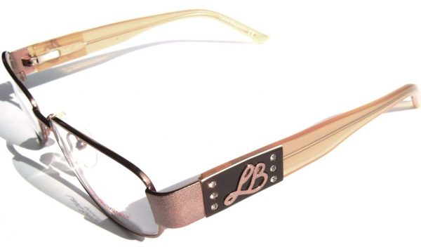 Модные овальные очки Laura Biagiotti LB 81101 C63 Brown с кристаллами Swarovski - изображение 3