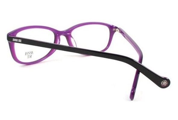 Модные очки Anna Sui AS 513 007 Black/Purple Swarovski