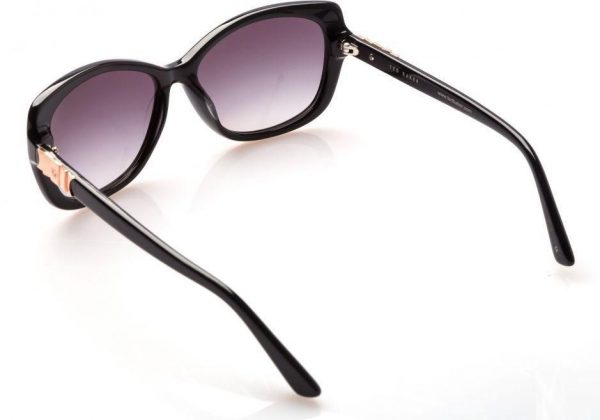 Модные очки Ted Baker Rubea 1285 001 черные - изображение 5