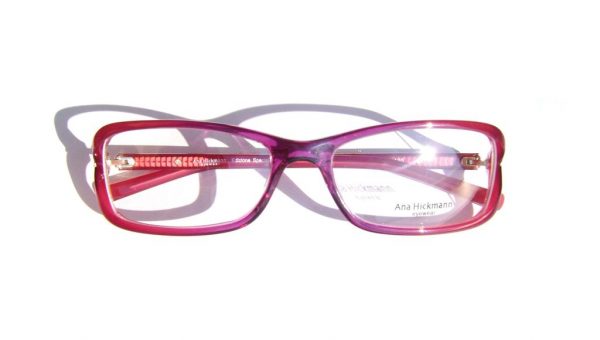 Модная оправа для очков Ana Hickmann AH6109 W15 Rose - изображение 5
