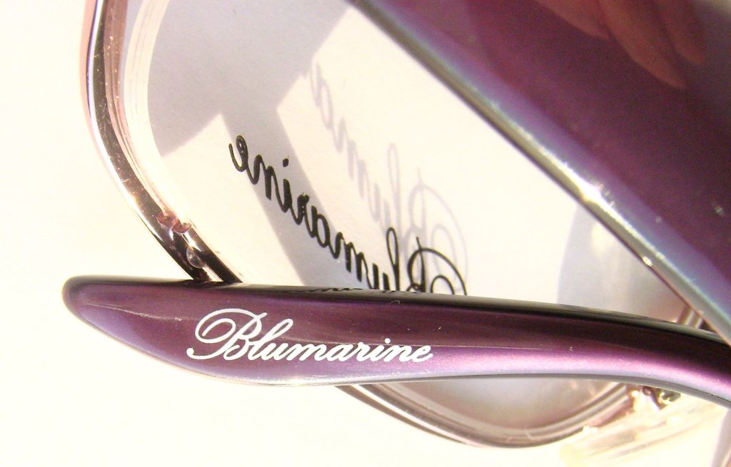 Модные очки Blumarine BM 91291 D 68 Violet с кристаллами Swarovski