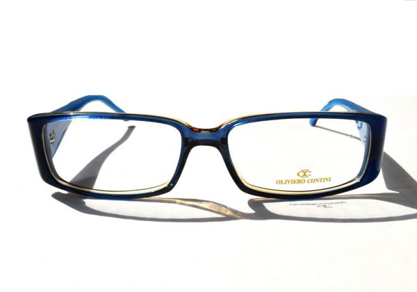 Модные очки Oliviero Contini OC 455 95 Blue Sand с кристаллами Swarovski - изображение 2