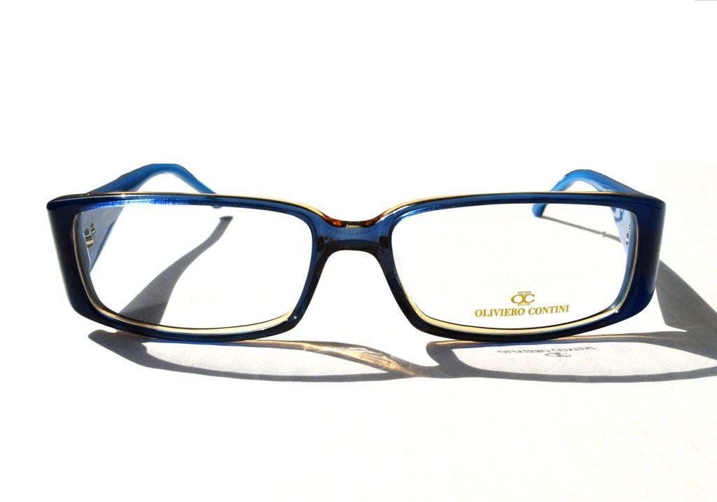 Модные очки Oliviero Contini OC 455 95 Blue Sand с кристаллами Swarovski