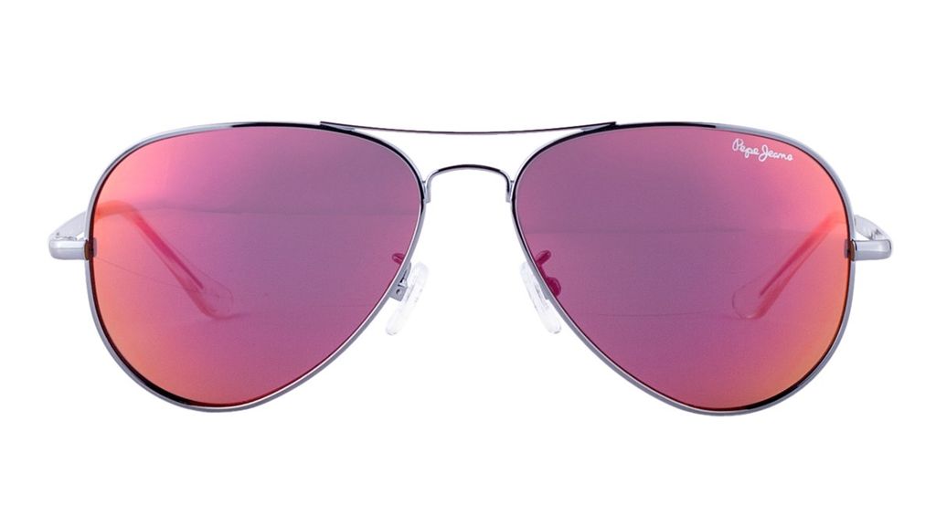 Очки авиатор Pepe Jeans Jared 5086 c10 Gun metall/Red