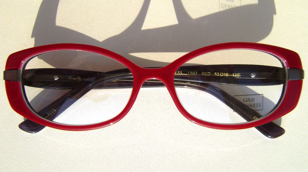 Модные очки Lulu Guinness L847 Red