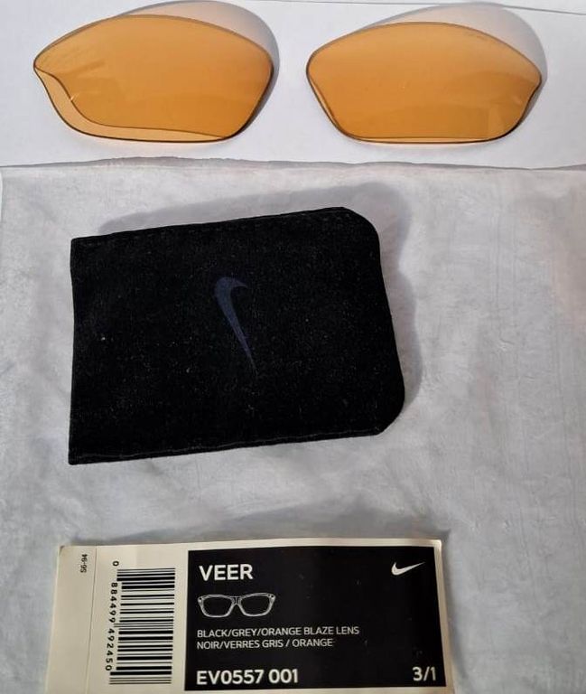 Комплект сменных линз для спортивных очков Nike Veer EV 0557 001 Black