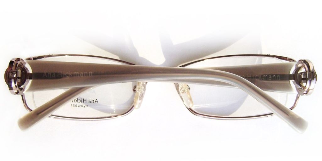 Модная оправа для очков Ana Hickmann AH1087N 13B Gun metal с кристаллами Swarovski