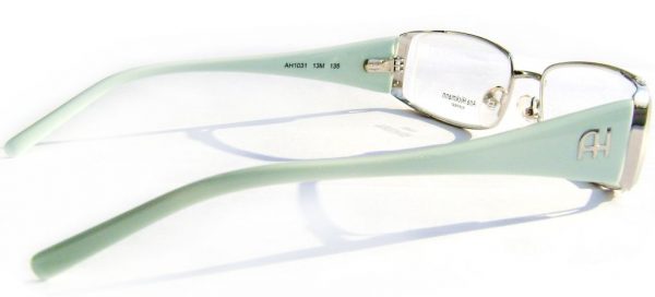 Модная оправа для очков Ana Hickmann AH1031 13M Silver/Mint - изображение 4
