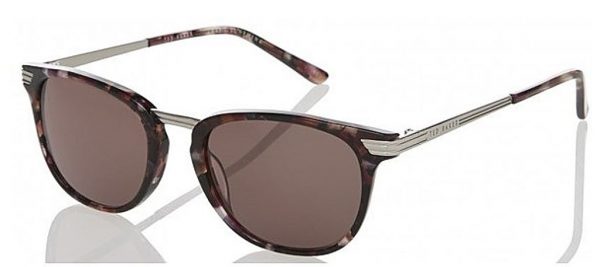 Элегантные круглые очки Ted Baker Vella 1344 792 Plum Marble - изображение 2