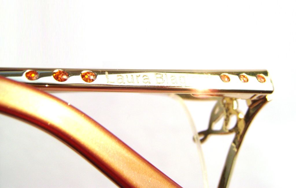 Модные очки Laura Biagiotti LB 81062 003 Gold с кристаллами Swarovski