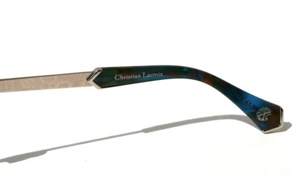 Очки кошачий глаз Christian Lacroix 3042 668 Blue - изображение 8