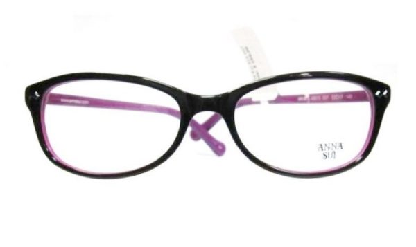 Модные очки Anna Sui AS 513 007 Black/Purple Swarovski - изображение 3