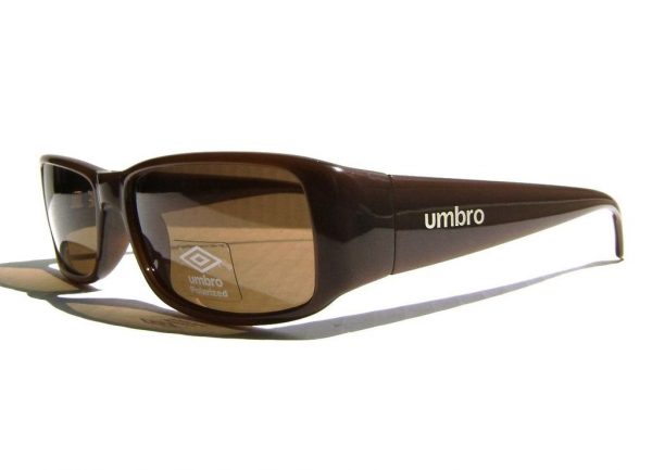 Квадратные спортивные очки Umbro US11 Brown с поляризацией - изображение 2
