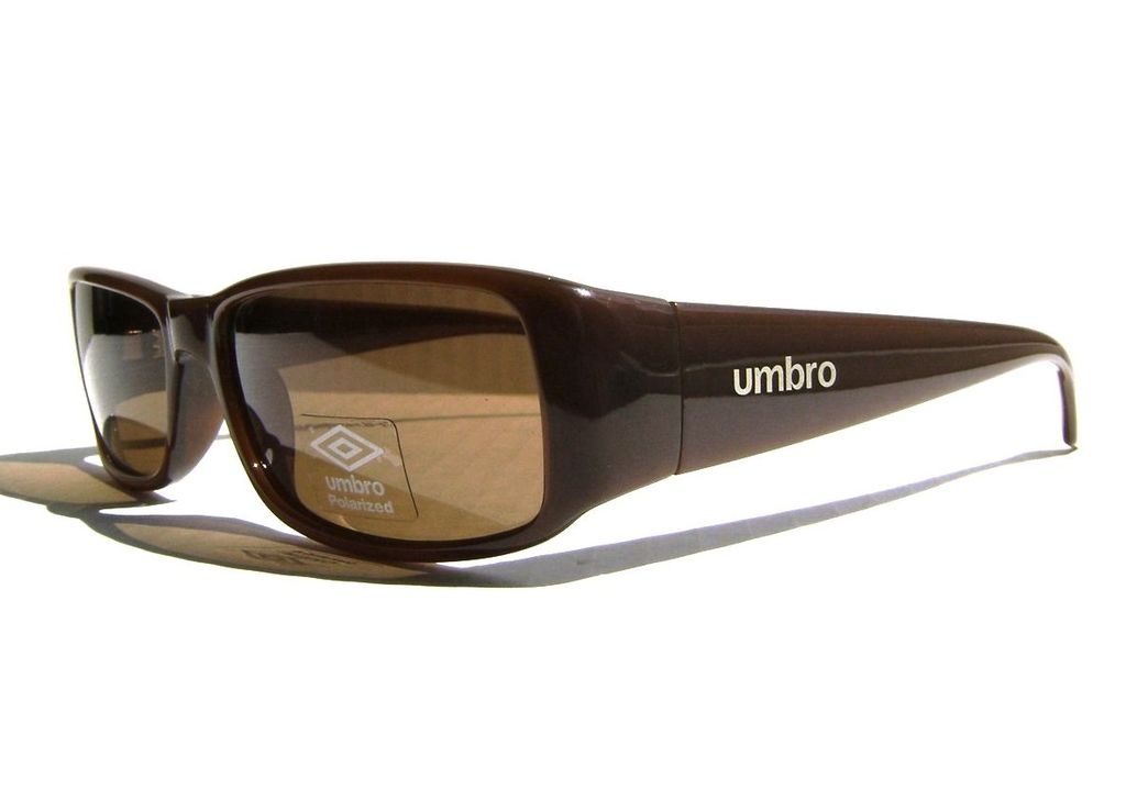 Квадратные спортивные очки Umbro US11 Brown с поляризацией