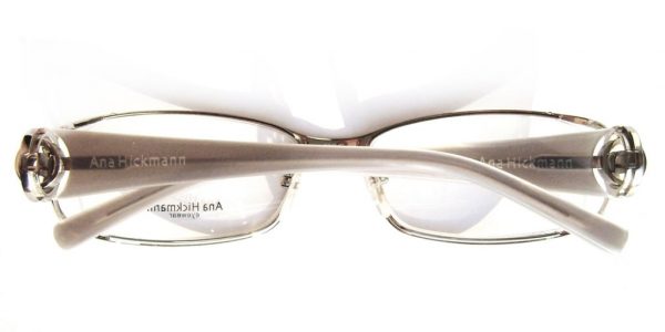 Модная оправа для очков Ana Hickmann AH1087 13A Silver с кристаллами Swarovski - изображение 7