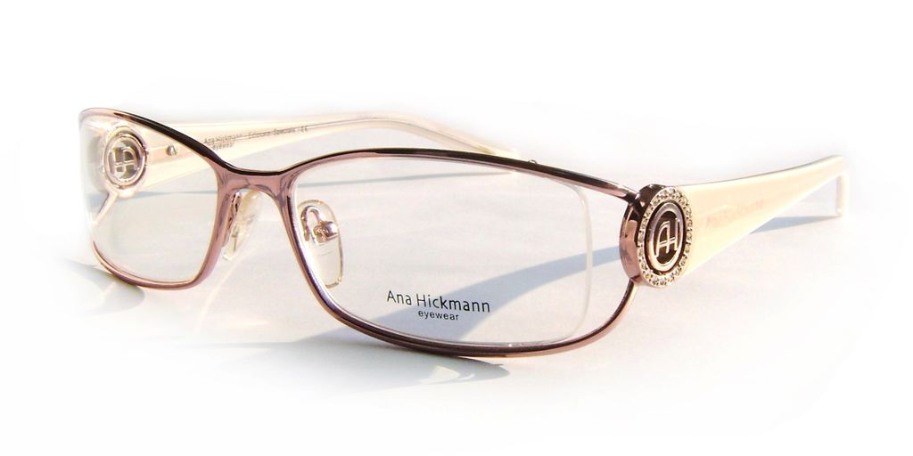 Модная оправа для очков Ana Hickmann AH1087 05B Brown с кристаллами Swarovski