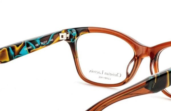 Очки кошачий глаз Christian Lacroix 1052 155 Caramel - изображение 5