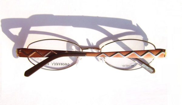 Модные классические очки Geoffrey Beene Ziggy Brown - изображение 6