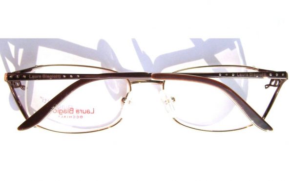 Модные очки Laura Biagiotti LB 81062 266 Brown с кристаллами Swarovski - изображение 7