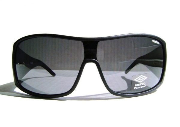 Крупные спортивные очки Umbro US01 Matte Black с поляризацией - изображение 1