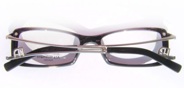 Модная оправа для очков Ana Hickmann AH6108 A01 Black - изображение 6