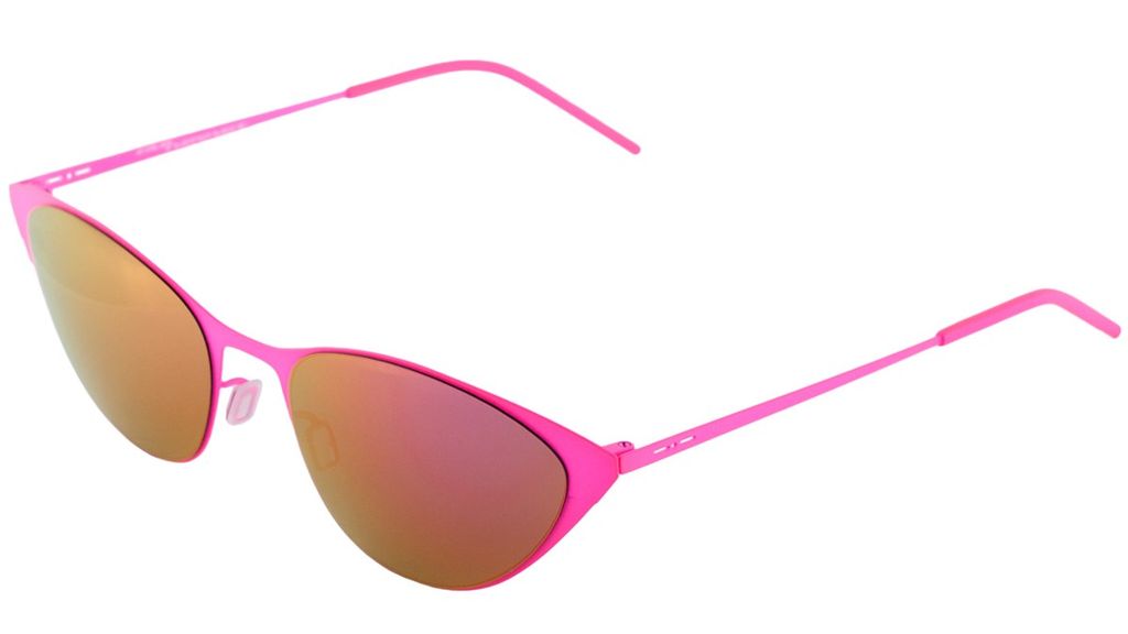 Ультратонкие очки кошачий глаз Italia Independent 0203 018 FUXIA LED