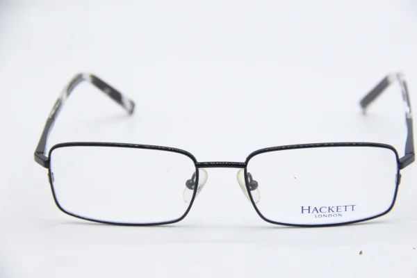 Крупные классические квадратные очки Hackett London HEK 1063 01 Black - изображение 2