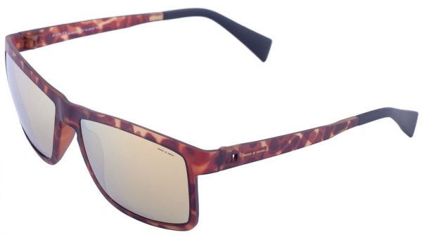 Легкие эластичные очки  крупный вайфарер Italia Independent 0113 090 Brown camouflage - изображение 3