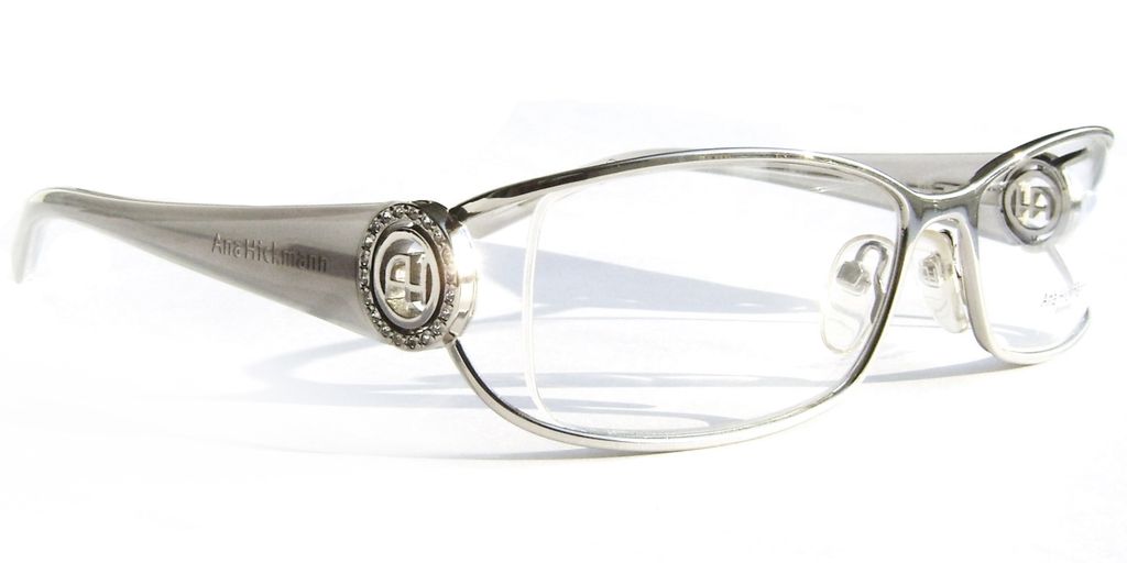 Модная оправа для очков Ana Hickmann AH1087 13A Silver с кристаллами Swarovski