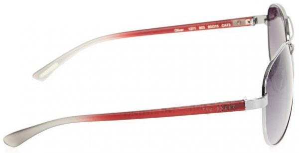 Очки авиатор Ted Baker Oliver 1271 903 Gun Metal Red - изображение 4