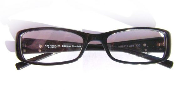 Модная оправа для очков Ana Hickmann AH6111 A01 Black - изображение 5