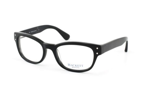 Модные винтажные очки Hackett Bespoke HEB 051 01 Black - изображение 1