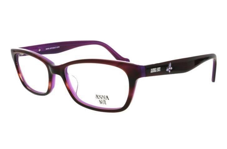 Модные очки Anna Sui AS 514 798 Purple Swarovski