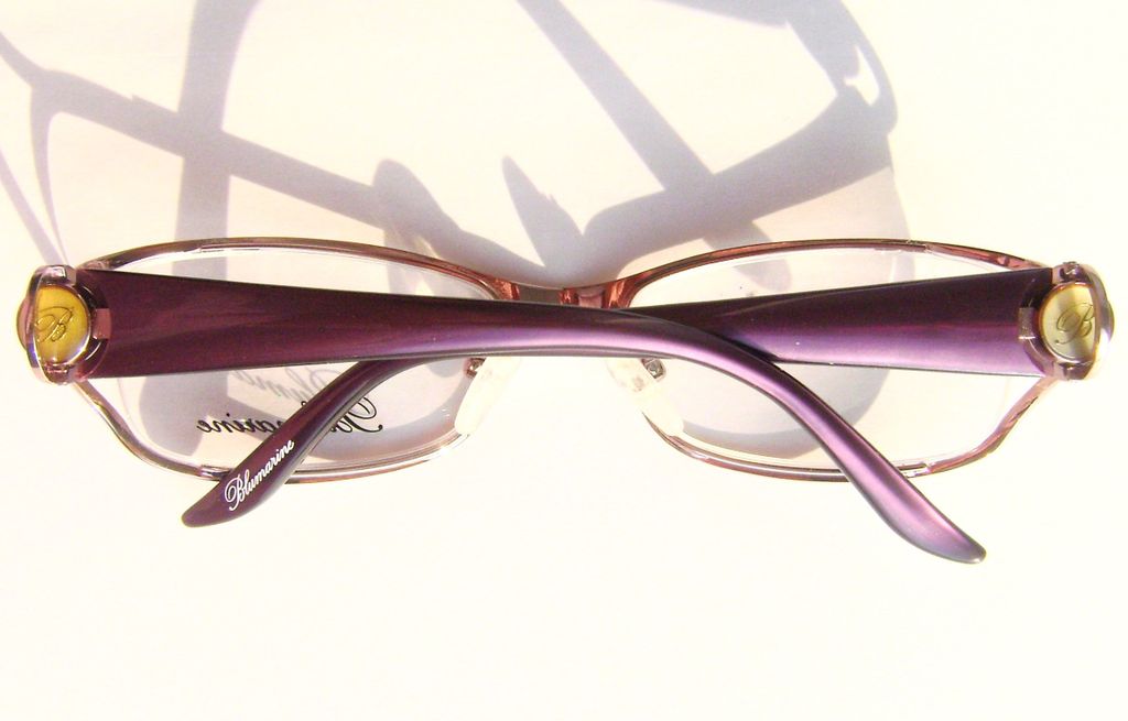 Модные очки Blumarine BM 91291 D 68 Violet с кристаллами Swarovski