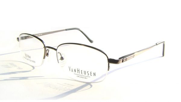 Крупные овальные очки Van Heusen Dennis Gun metal - изображение 1