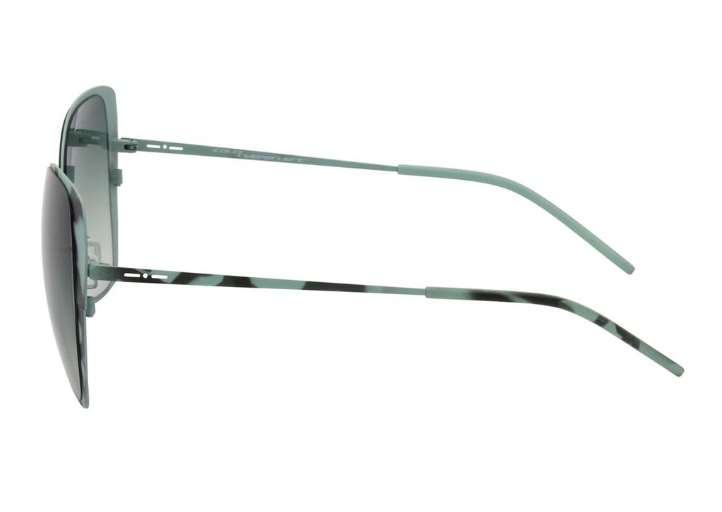 Ультратонкие очки бабочка Italia Independent 0204 038 Havana Aqua Green