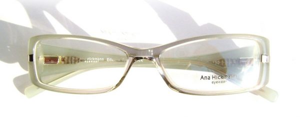 Модная оправа для очков Ana Hickmann AH6085 W09S Серая - изображение 5
