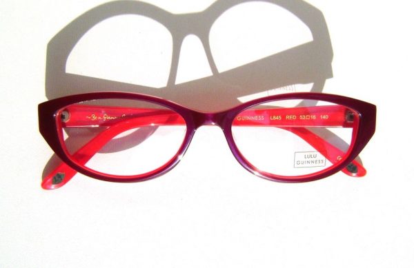 Очки кошачий глаз Lulu Guinness L845 Red - изображение 4