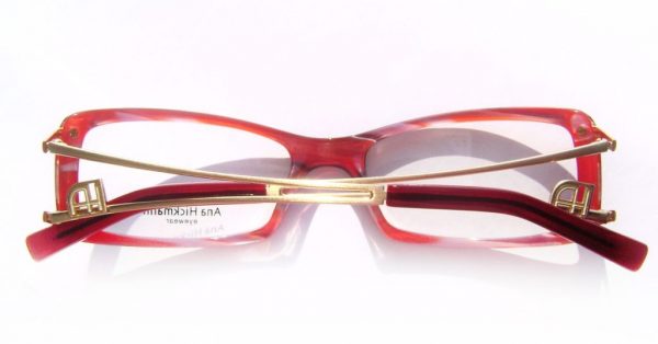 Модная оправа для очков Ana Hickmann AH6108 B94 Red - изображение 6