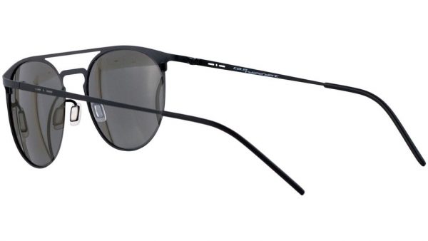 Ультратонкие круглые очки с двойным мостом Italia Independent 0206 009 Black - изображение 5