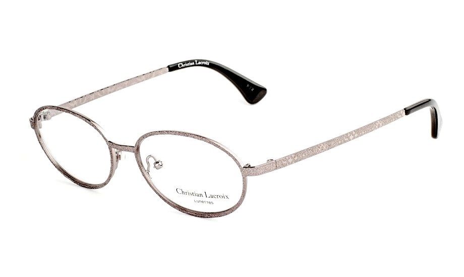 Винтажные овальные очки Christian Lacroix 3021 900 Silver