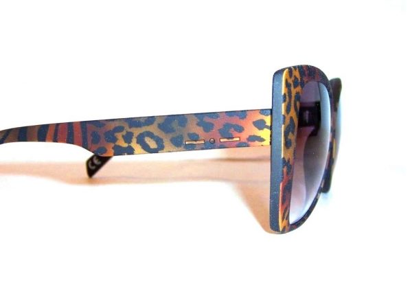 Крупные очки бабочка Italia Independent 0904 ZEB 044 Leopard - изображение 4