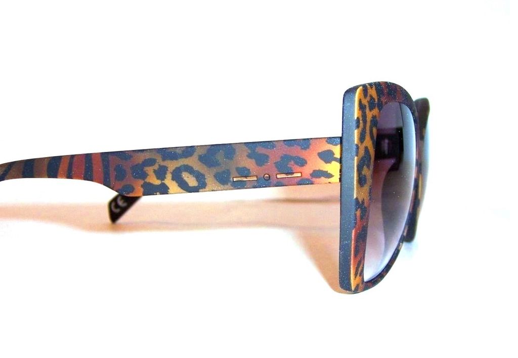 Крупные очки бабочка Italia Independent 0904 ZEB 044 Leopard
