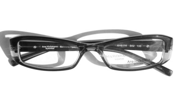 Модная оправа для очков Ana Hickmann AH6114 S02 серая - изображение 5