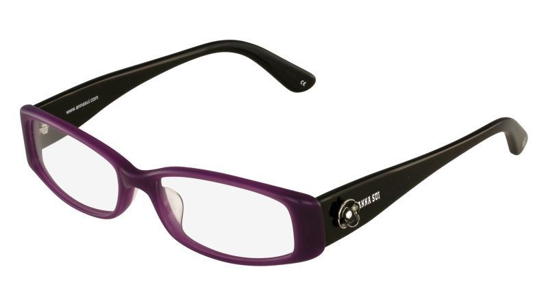 Модные очки Anna Sui AS 512 771 Purple/Black Swarovski